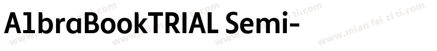 A1braBookTRIAL Semi字体转换